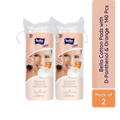 Cotton Pads With D Panthenol&Orange Blossom Extracts,100% Cotton,Double Sided - Pack of 2 | T32 - view 1
