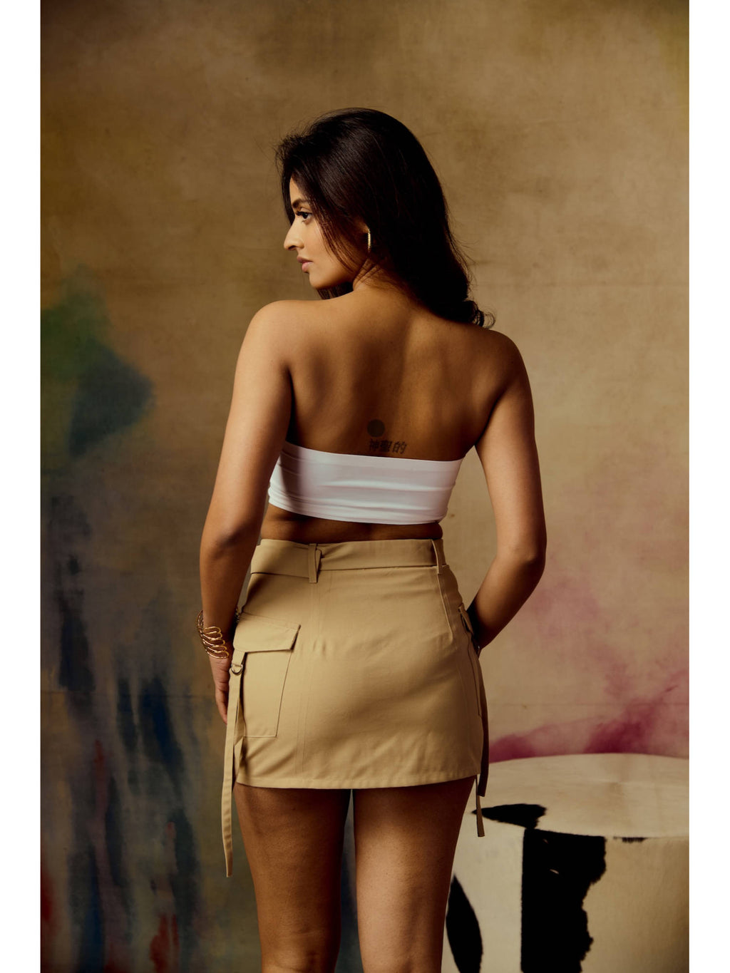 Juni White Tube Top | TT90 - view 2