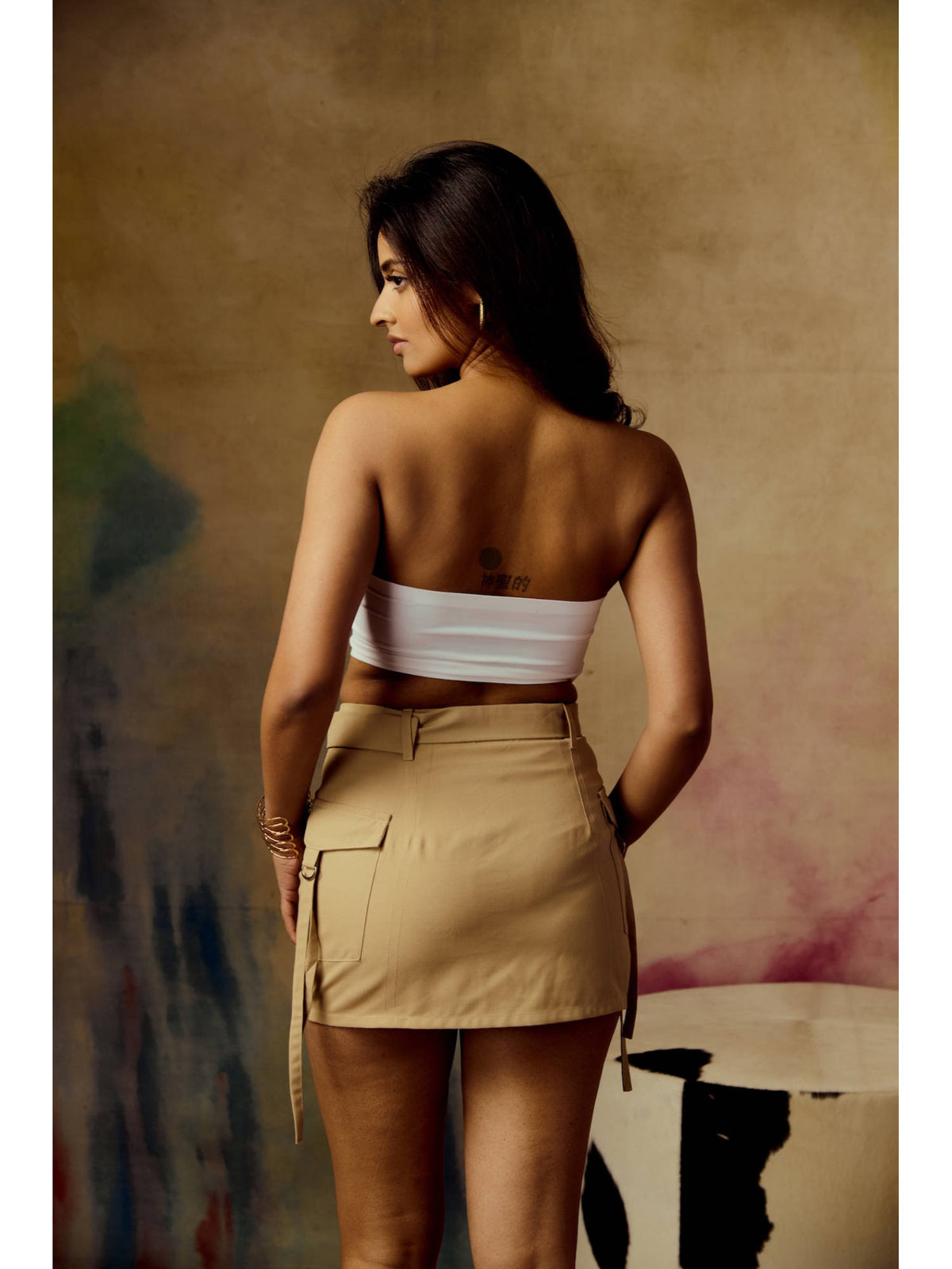Juni White Tube Top | TT90 - view 2
