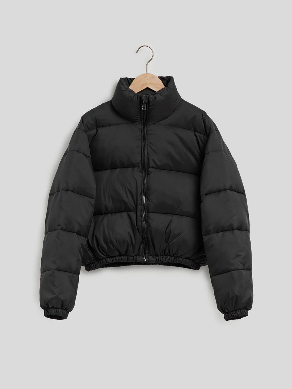 Women White Full Sleeve Solid Puffer Jacket | JC78 - view 15