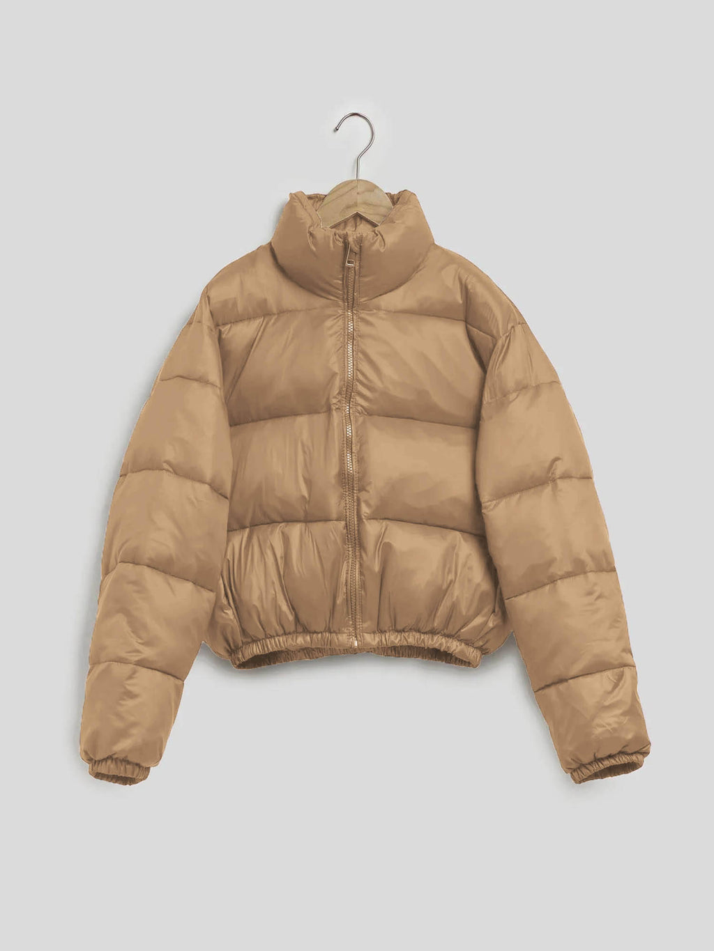 Women White Full Sleeve Solid Puffer Jacket | JC78 - view 31