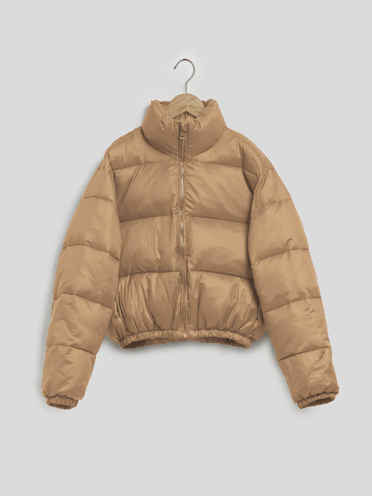 Women White Full Sleeve Solid Puffer Jacket | JC78 - view 31