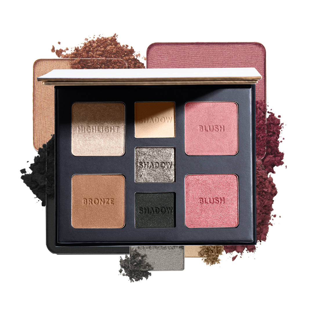 All-Inclusive Eye, Cheek & Face Palette - Smokey | E20 - view 1