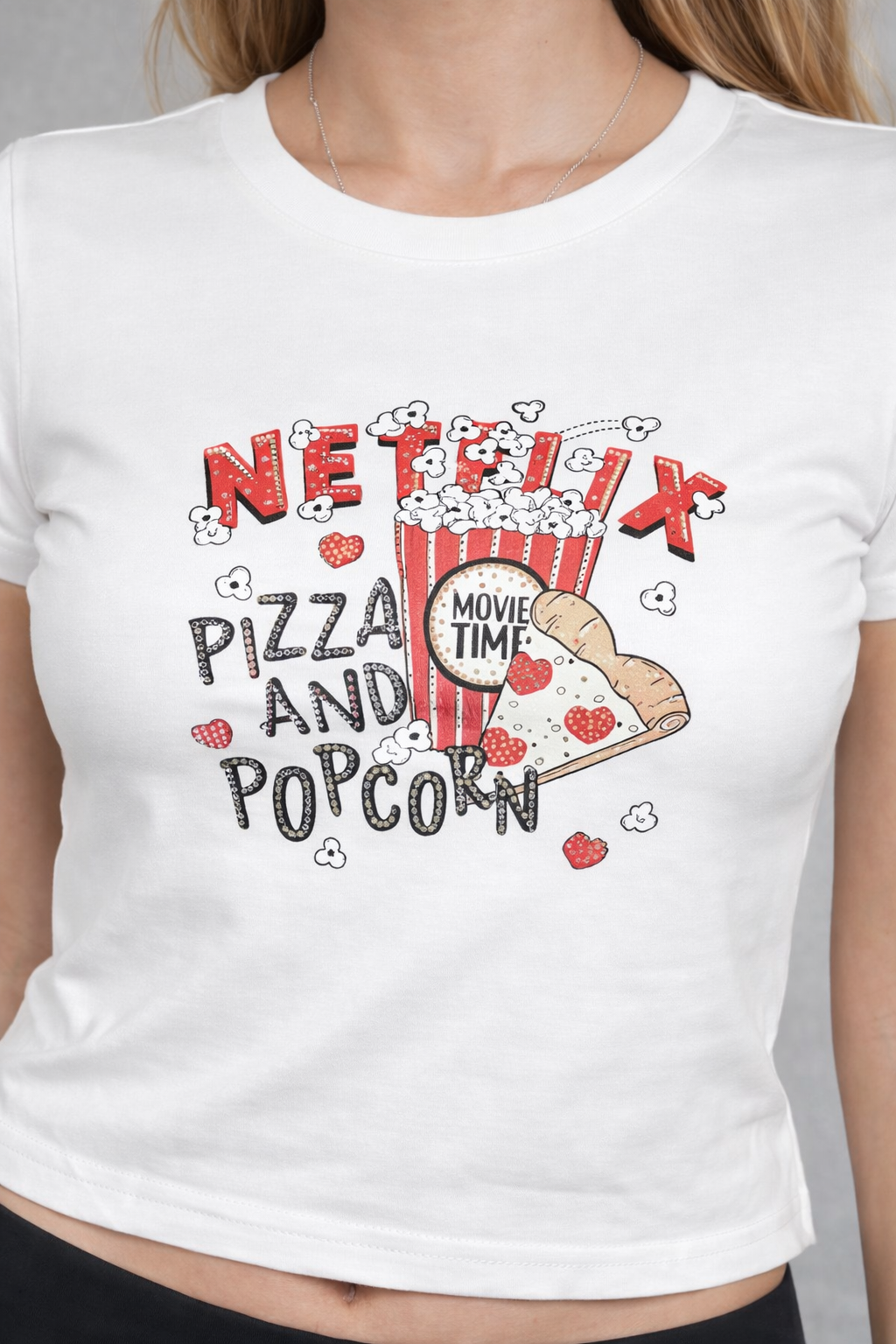 Netflix And Chill Baby Tee