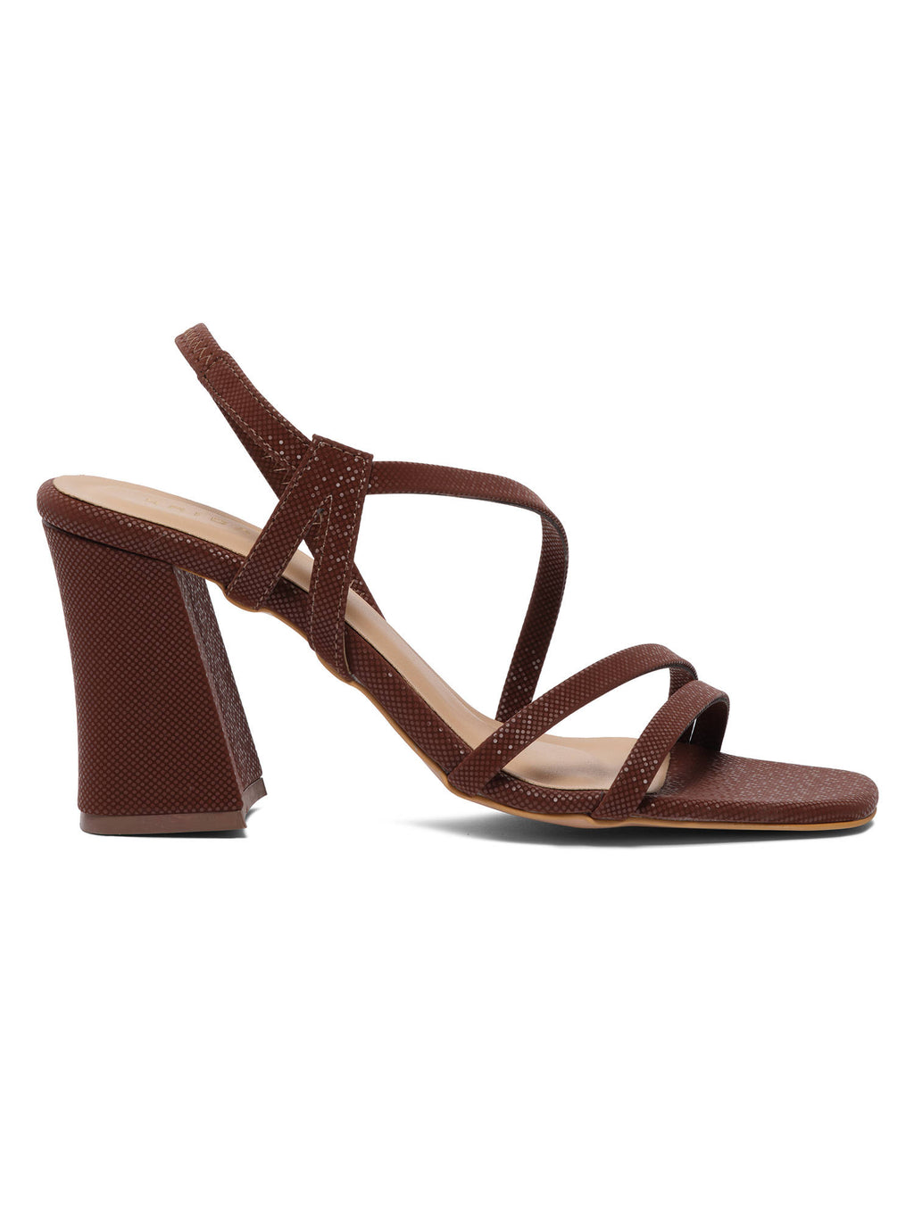 Tova Brown Strappy Heels | H78 - view 4