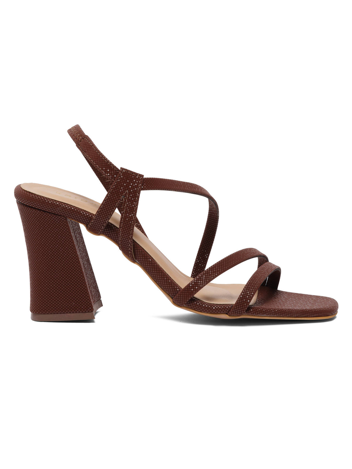Tova Brown Strappy Heels | H78 - view 4