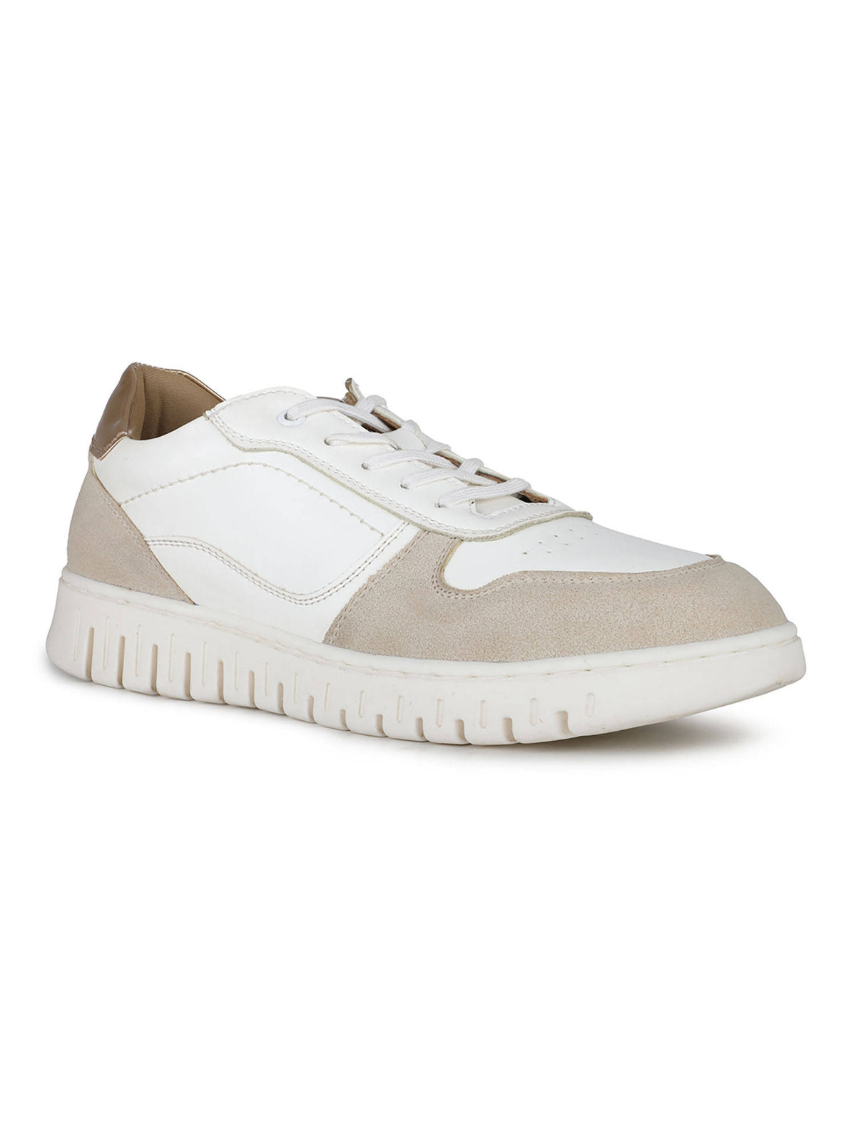 Womens Golden Casual Solid Round Toe Sneakers | SN09 - view 2
