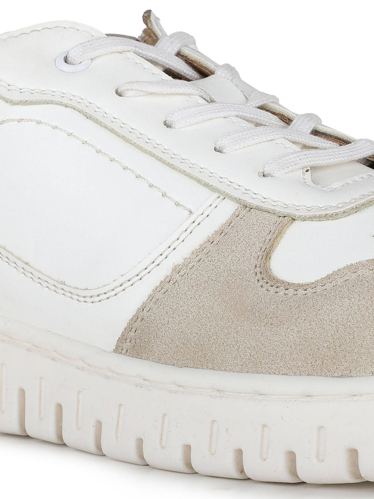 Womens Golden Casual Solid Round Toe Sneakers | SN09 - view 6