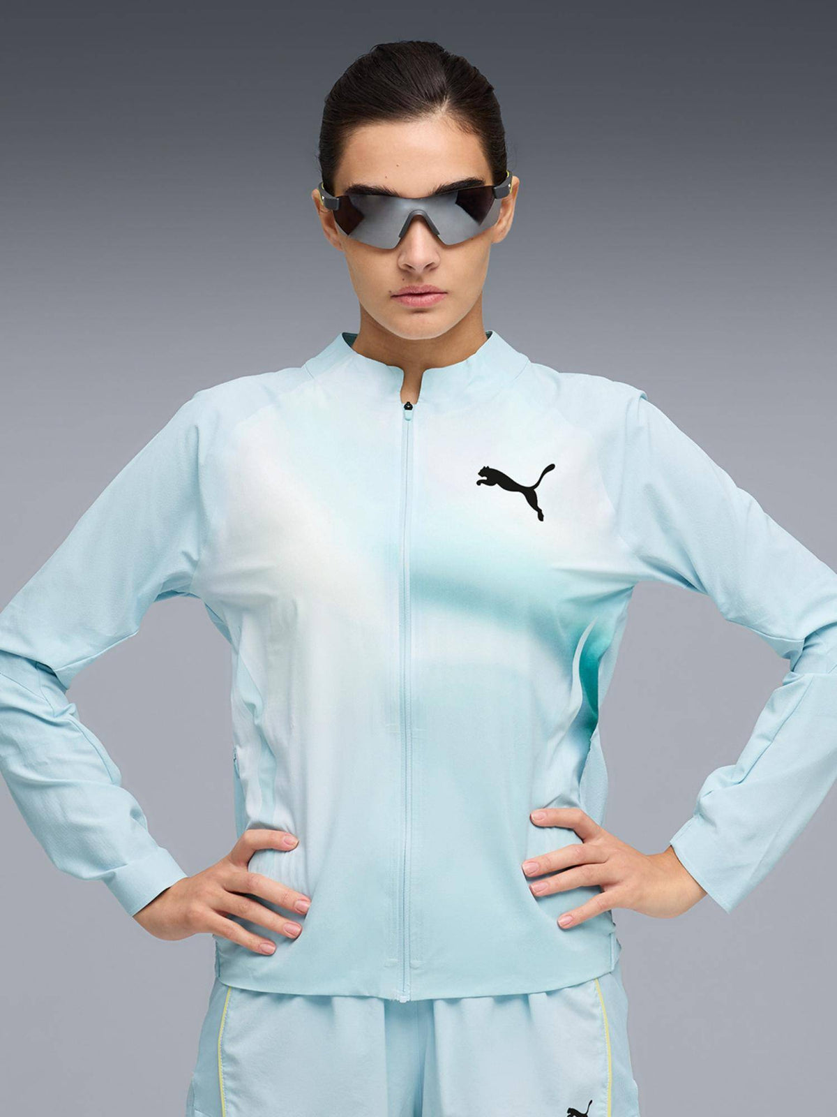 Lightspeed Ultraweave Women's Ombre Running Blue Jacket | JK12 - view 1