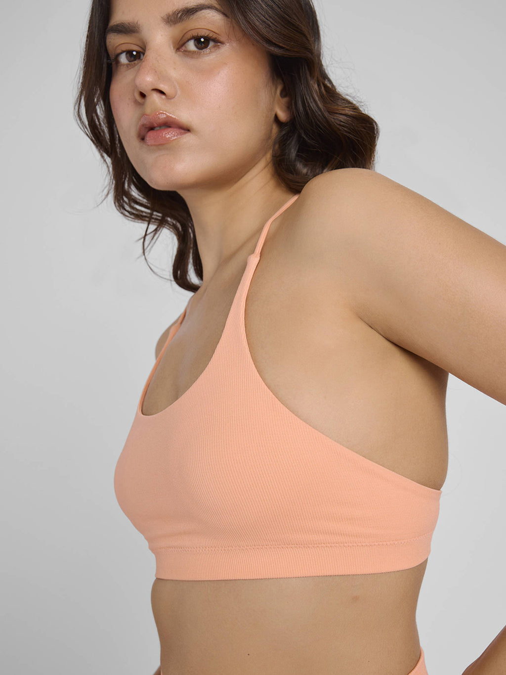 Blue Aura Strappy Sports Bra | sb09 - view 31