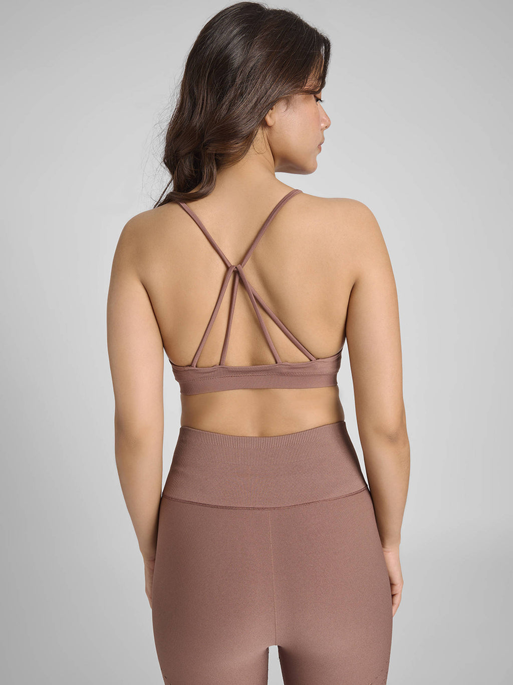 Blue Aura Strappy Sports Bra | sb09 - view 23