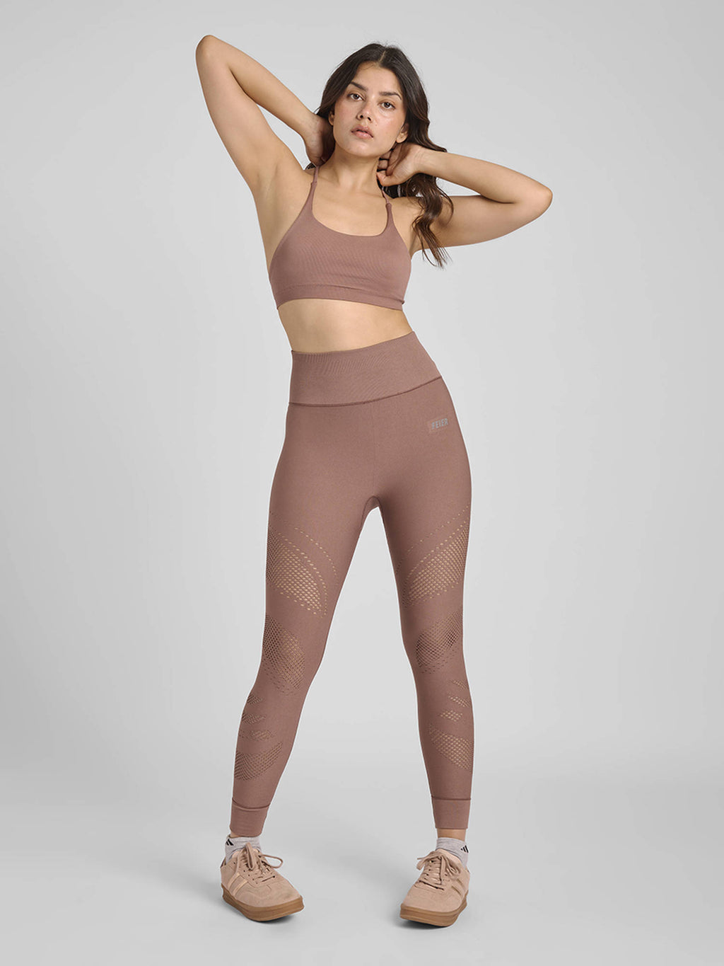 Blue Aura Strappy Sports Bra | sb09 - view 27