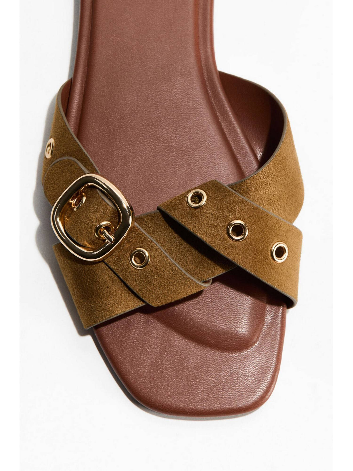 Women Beige Flats | F61 - view 2