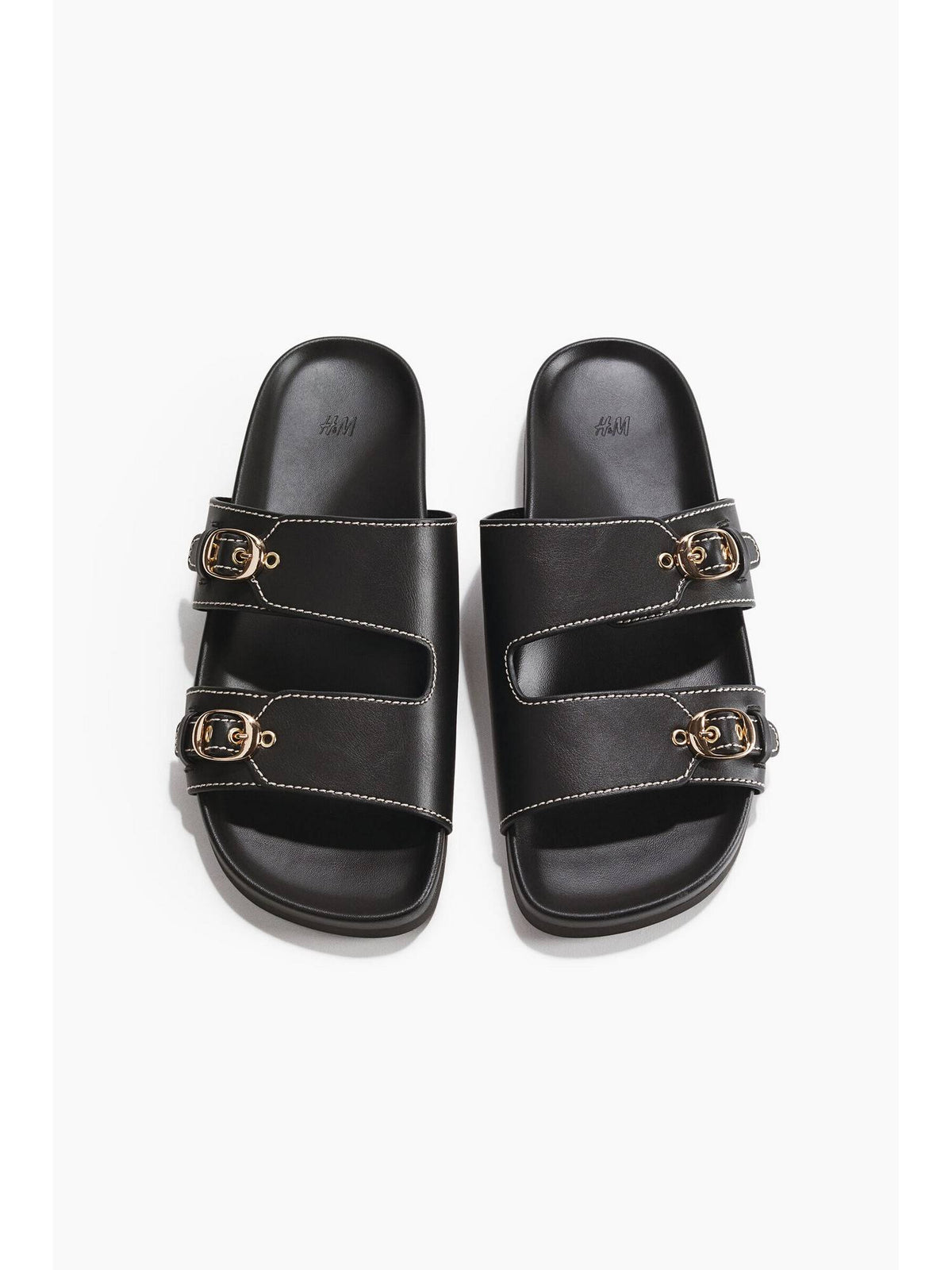 Women Black Sandals | SD89 - view 4