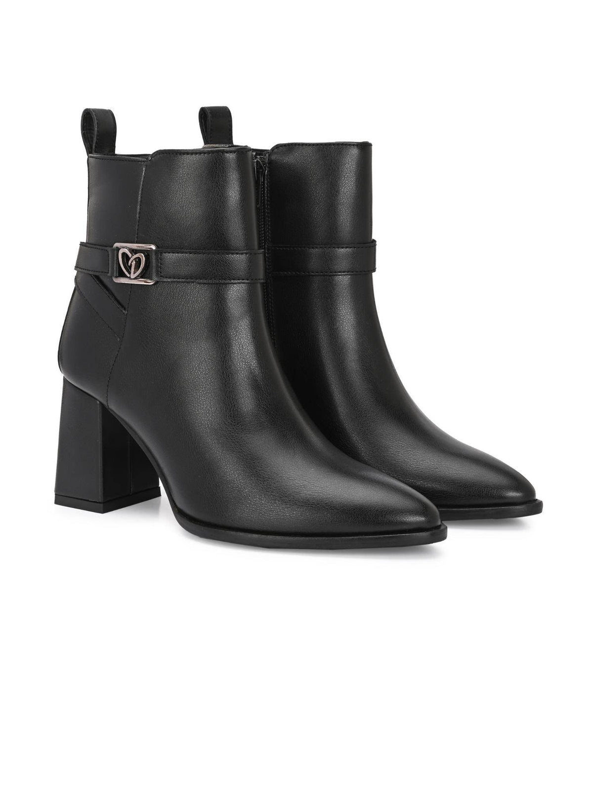 Black Women High Heel Casual Boots | BT61 - view 1