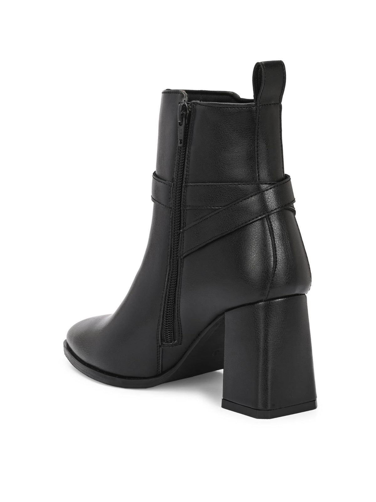 Black Women High Heel Casual Boots | BT61 - view 3