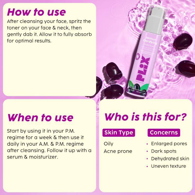FIX Jamun Clarifying Fruity Toner | PL1 - view 5
