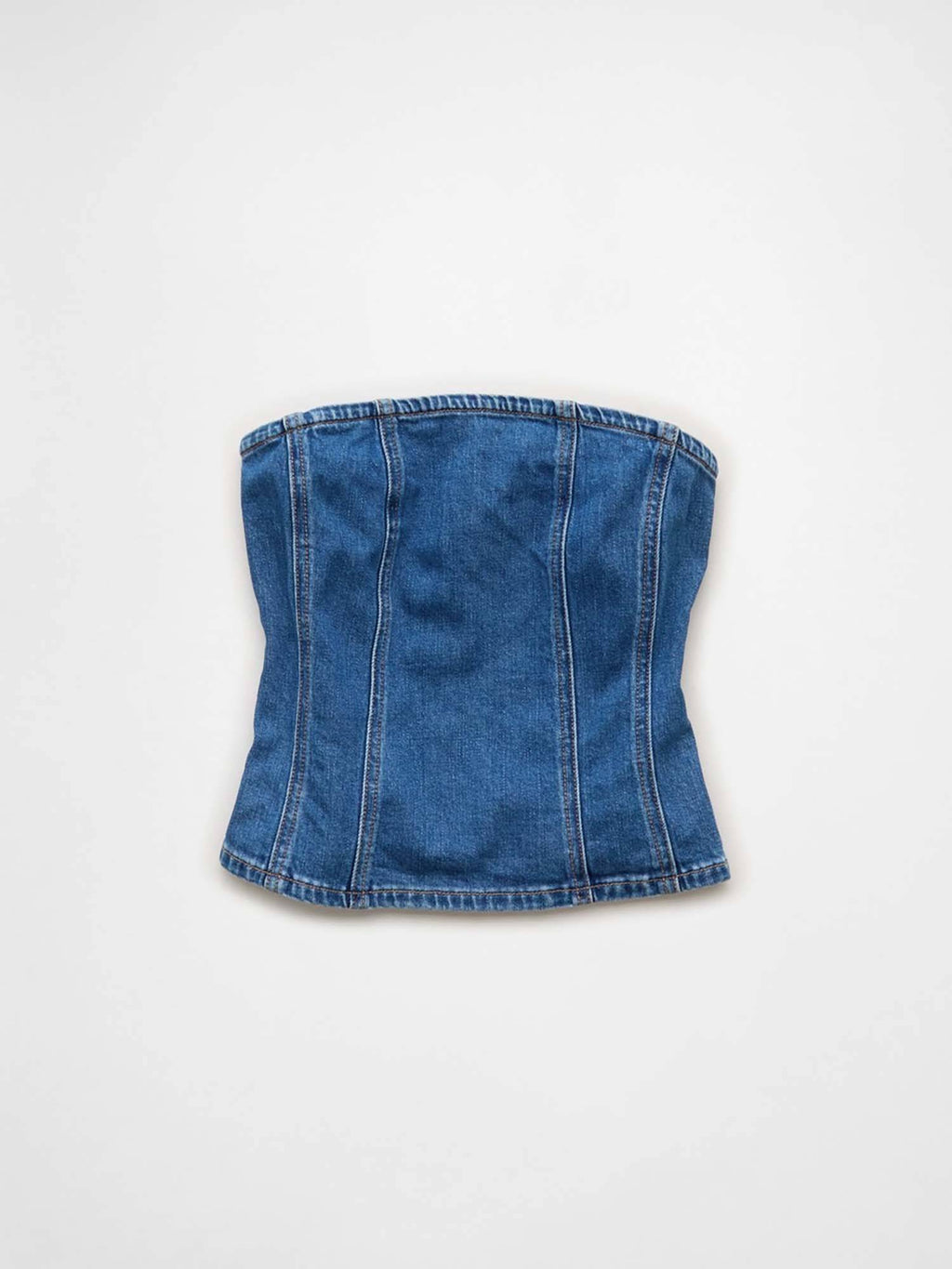 Blue Solid Plain Casual Top | TT90 - view 5