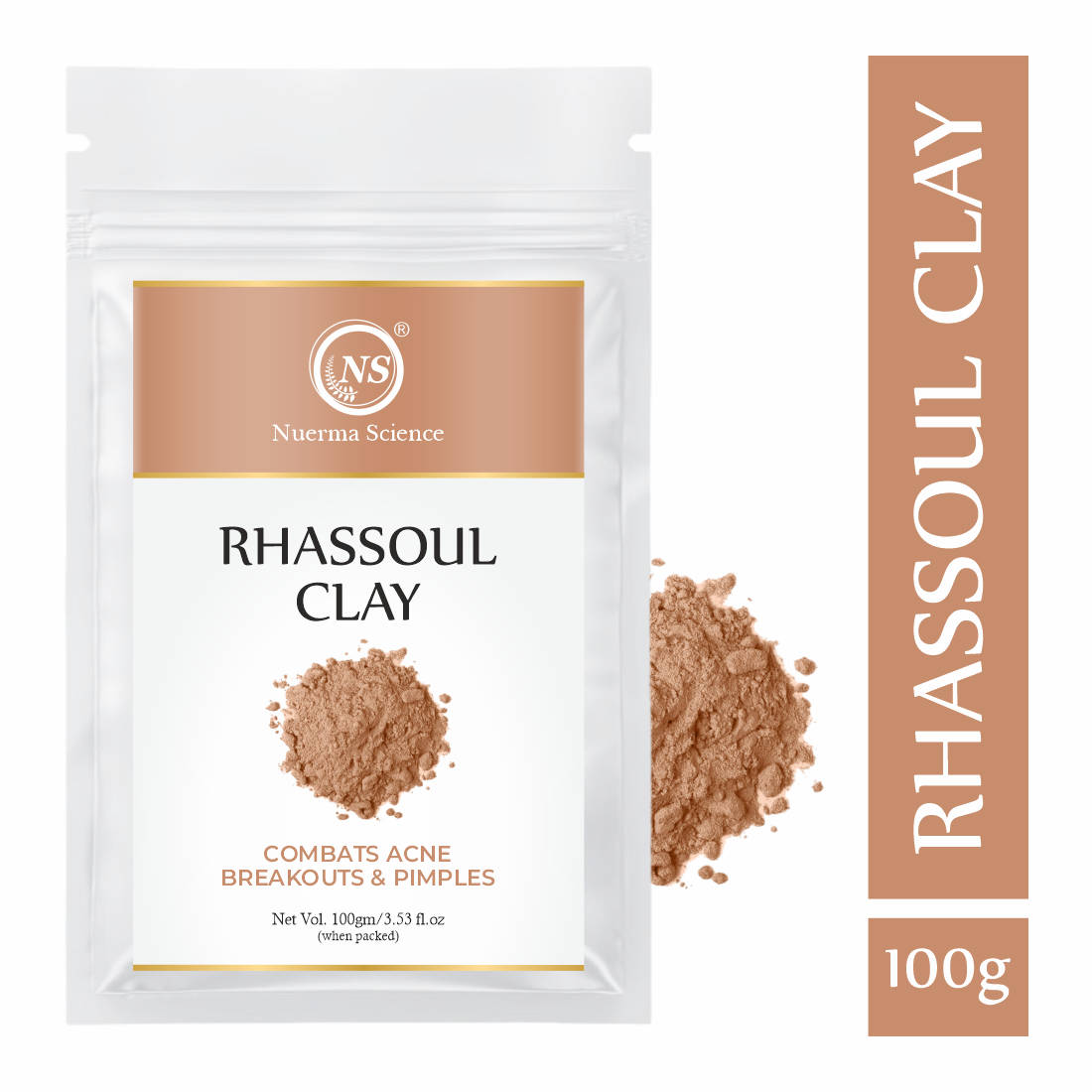 Moroccan Rhassoul Clay Powder | H02 - view 1