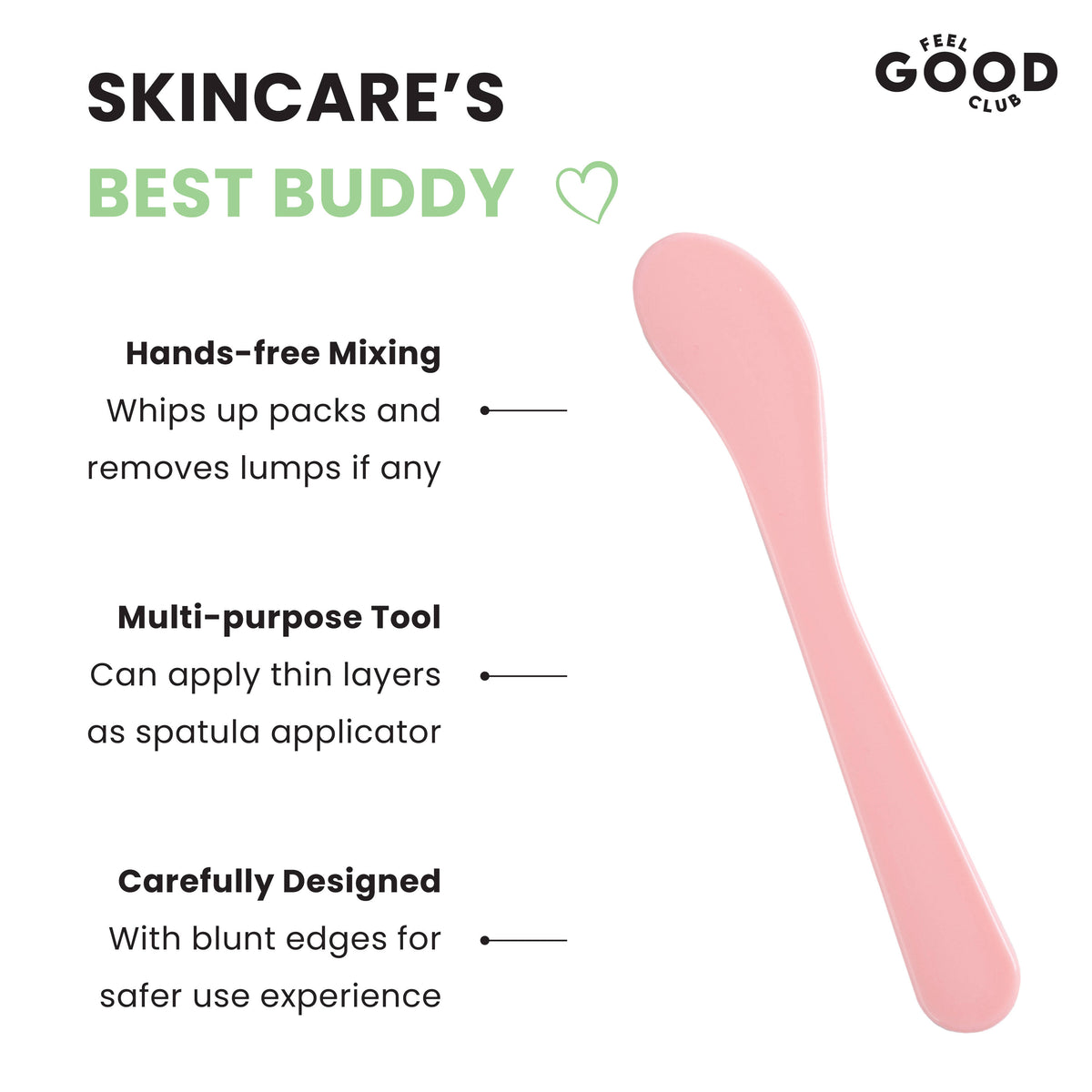 Skincare Mixing Set - 1 Bowl 3 Mini Spoons 1 Spatula & 1 Brush For Face Packs & Masks | T32 - view 7