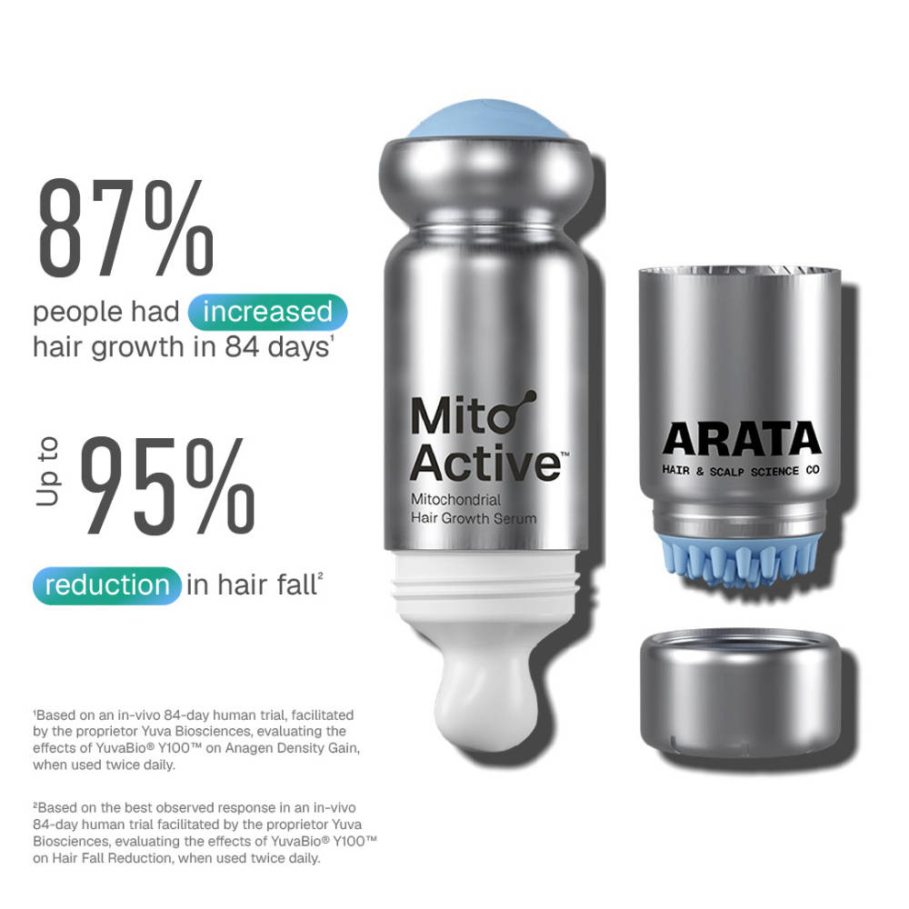 MitoActive Hair Growth Serum India's First Mitochondrial Hair Growth Serum Reduces Hair Fall | H85 - view 1