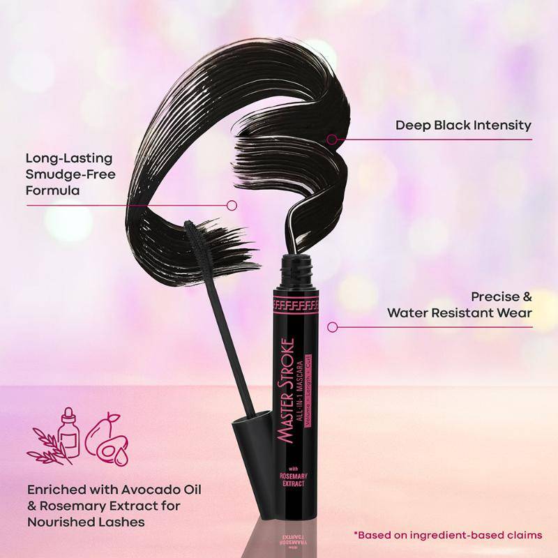 Beaute Master Stroke All In 1 Mascara - Black | E20 - view 4