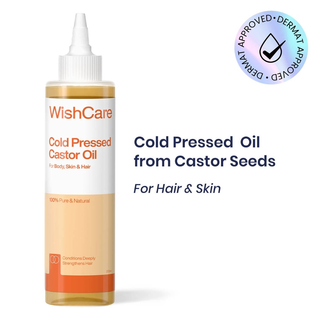 100% Pure Cold Pressed Castor Oil For Hair & Skin-Strengthens Hair Roots-Moisturizes Skin | H85 - view 1