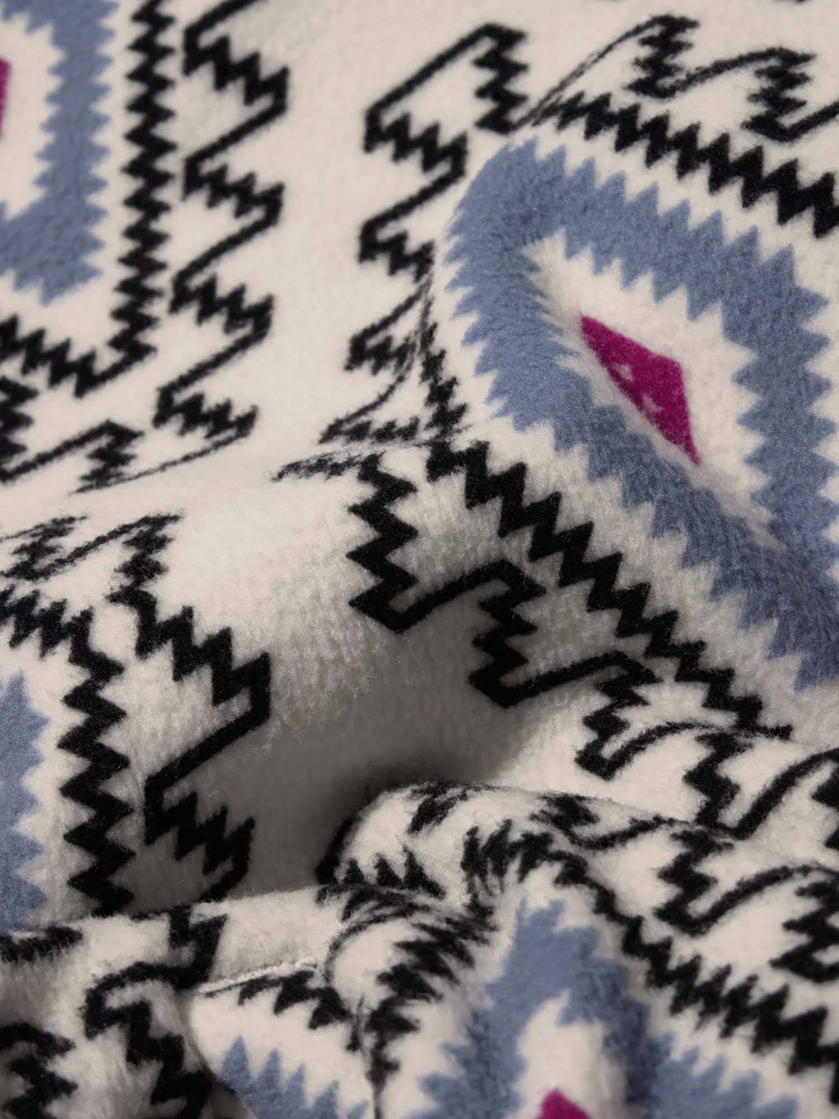 White Printed Oversized Fit Jacket | JC78 - view 7