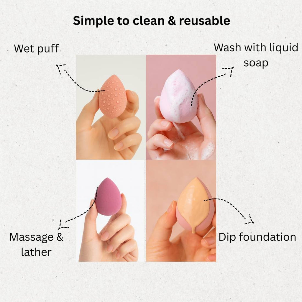 4-Piece Beauty Sponge Set | T32 - view 3