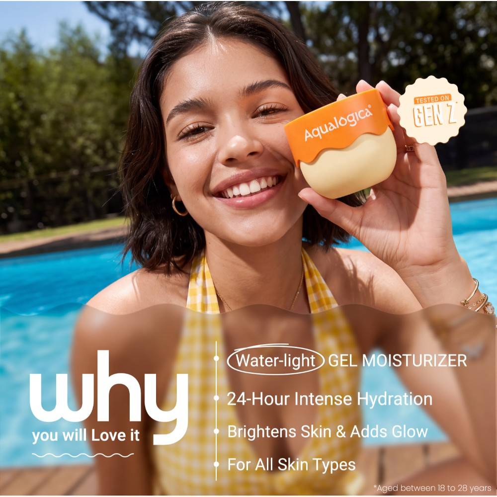Glow+ Hydra Gel Moisturizer With Papaya & Vitamin C For 24 Hour Intense Hydration | FC3 - view 4