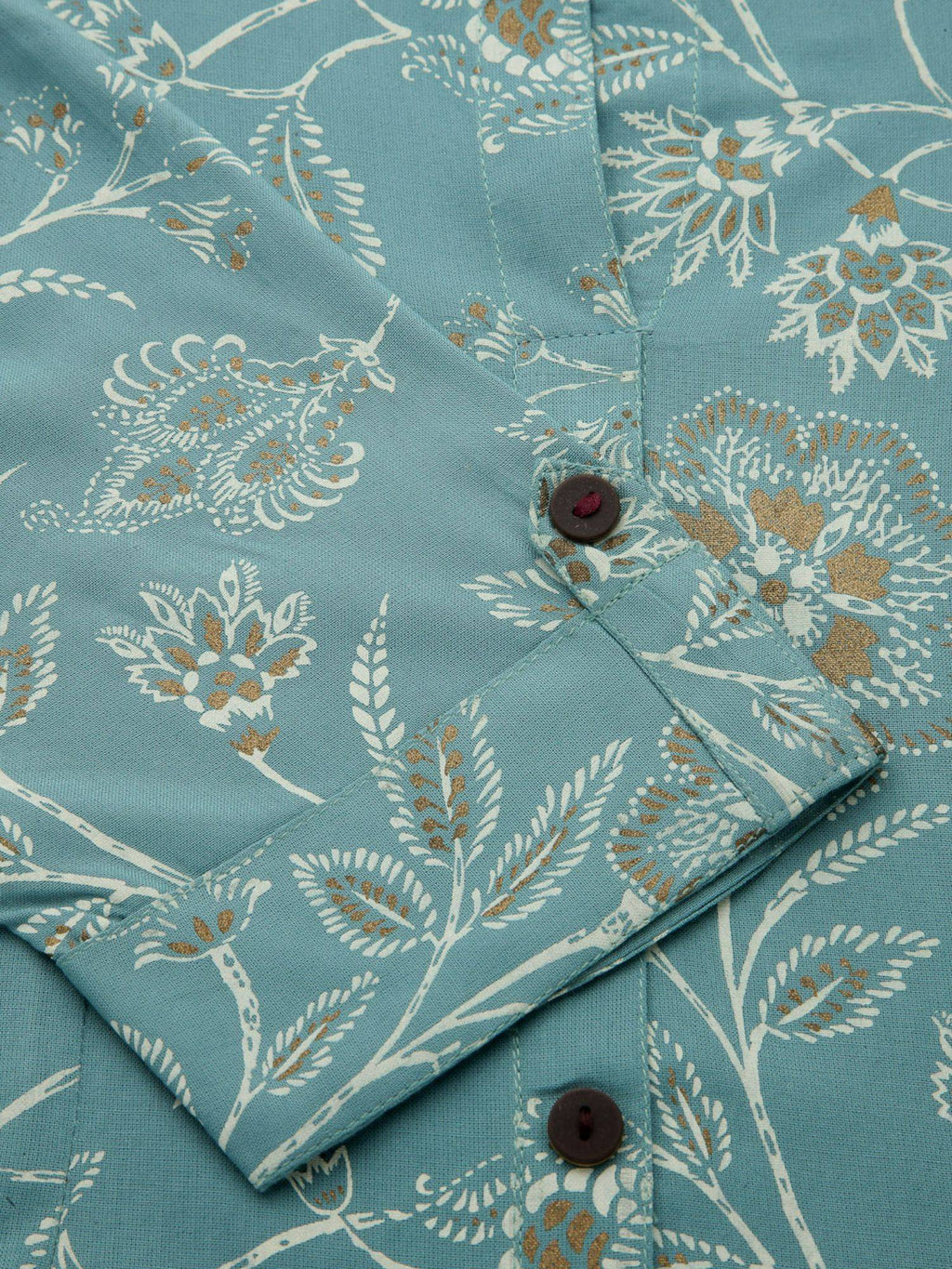 Womens Floral Print Rayon A-line Kurta | KDG - view 23