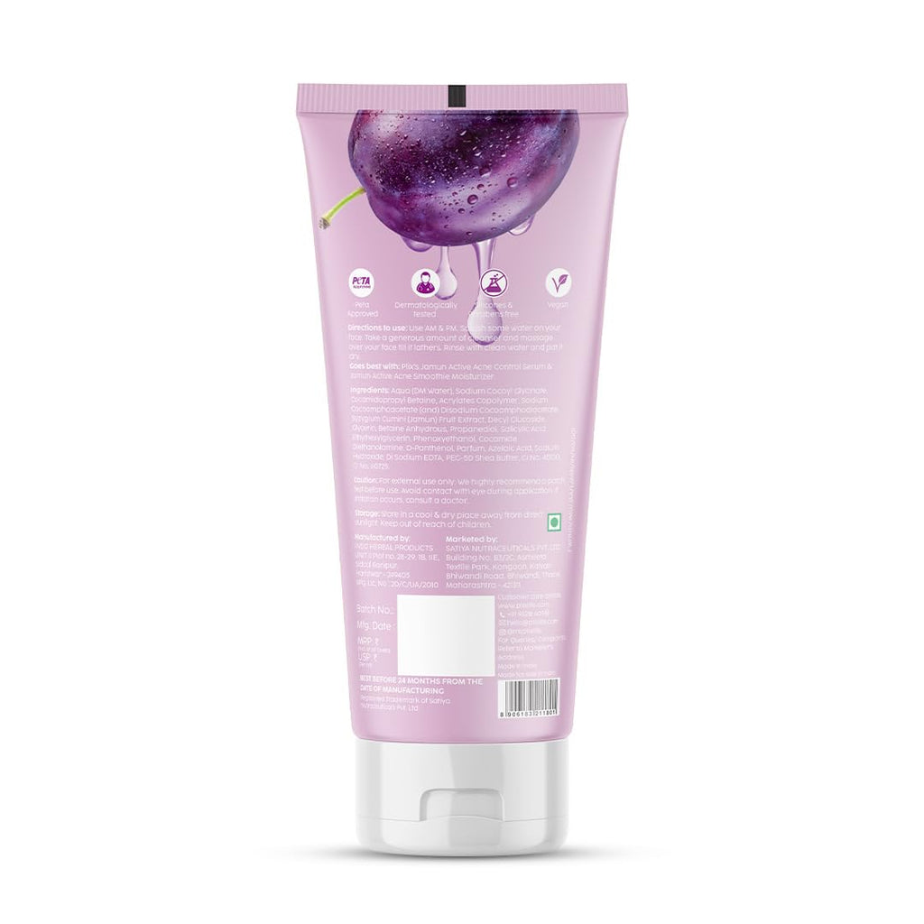 The Plant Fix Jamun Active Acne Mini Facewash Gel Oily & Acne Prone Skin | PL1 - view 2