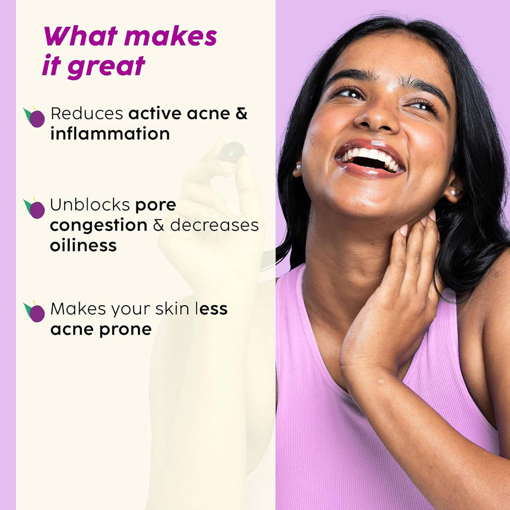 The Plant Fix Jamun Active Acne Mini Facewash Gel Oily & Acne Prone Skin | PL1 - view 3
