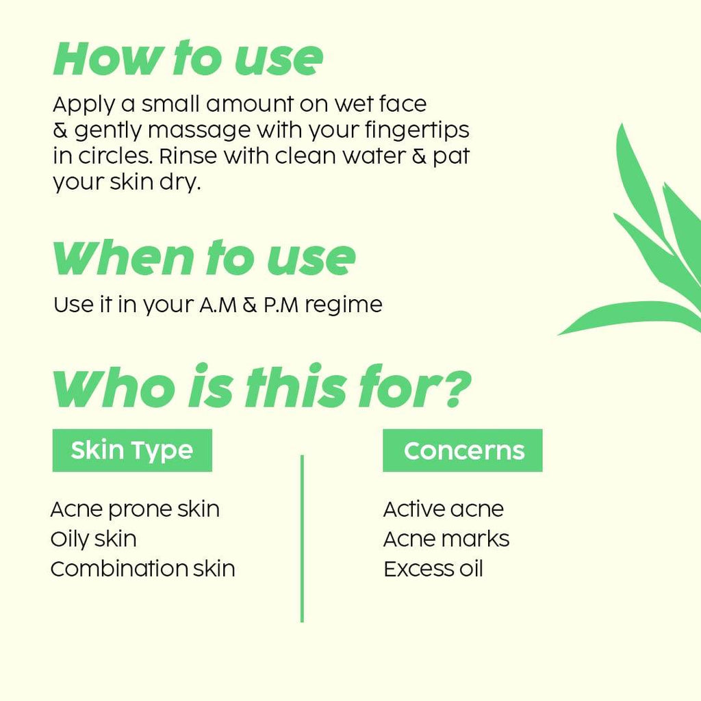 The Plant Fix Jamun Active Acne Mini Facewash Gel Oily & Acne Prone Skin | PL1 - view 8