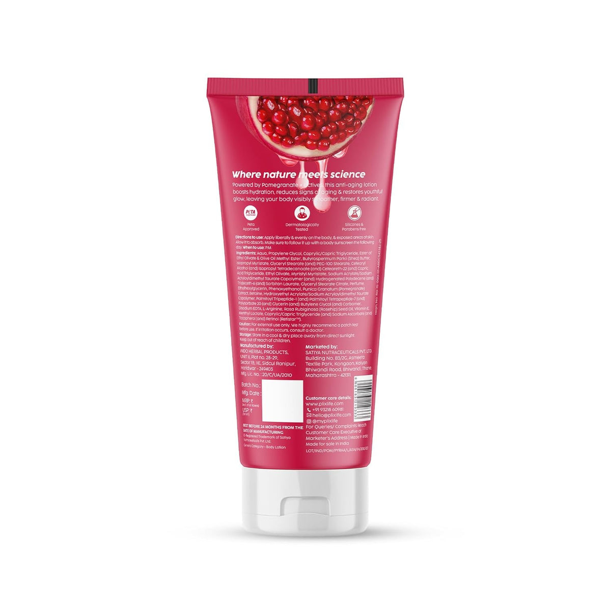 The Plant Fix Pomegranate Youth Renewal Anti-Aging Body Lotion | PL1 - view 2