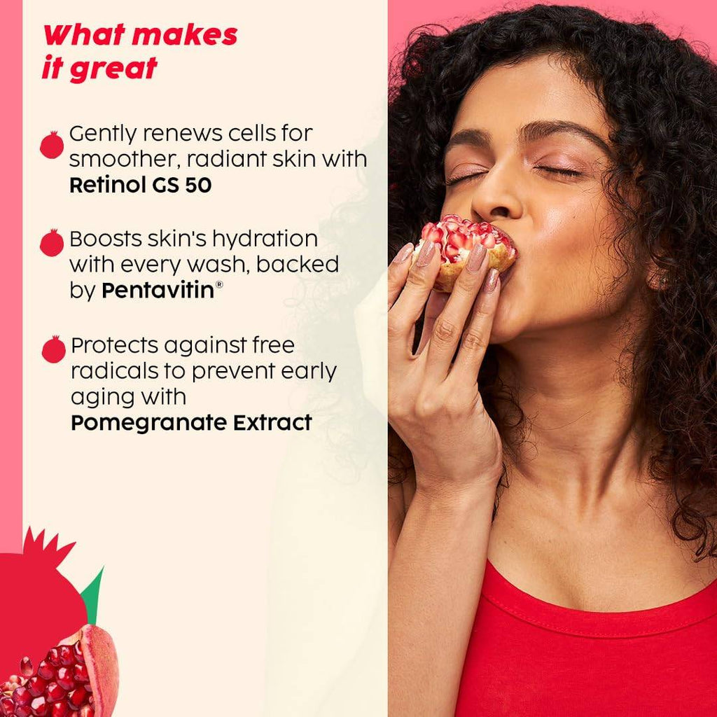 The Plant Fix Pomegranate Youth Renewal Juicy Face Wash Cleanser | PL1 - view 5