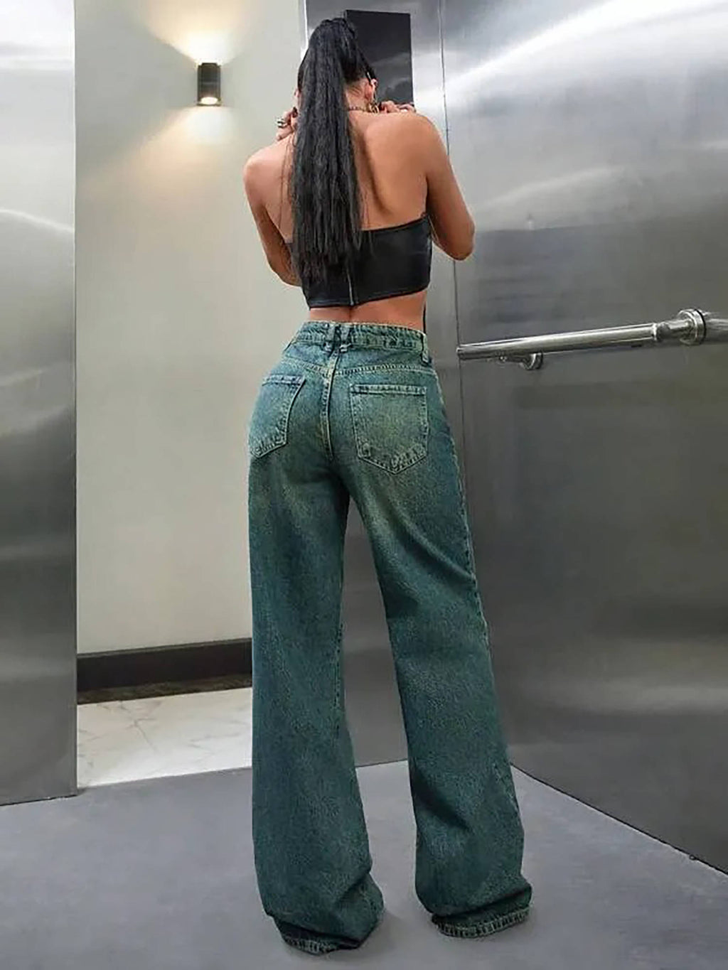 Shade Flow Wide Leg Jeans | WL90 - view 2