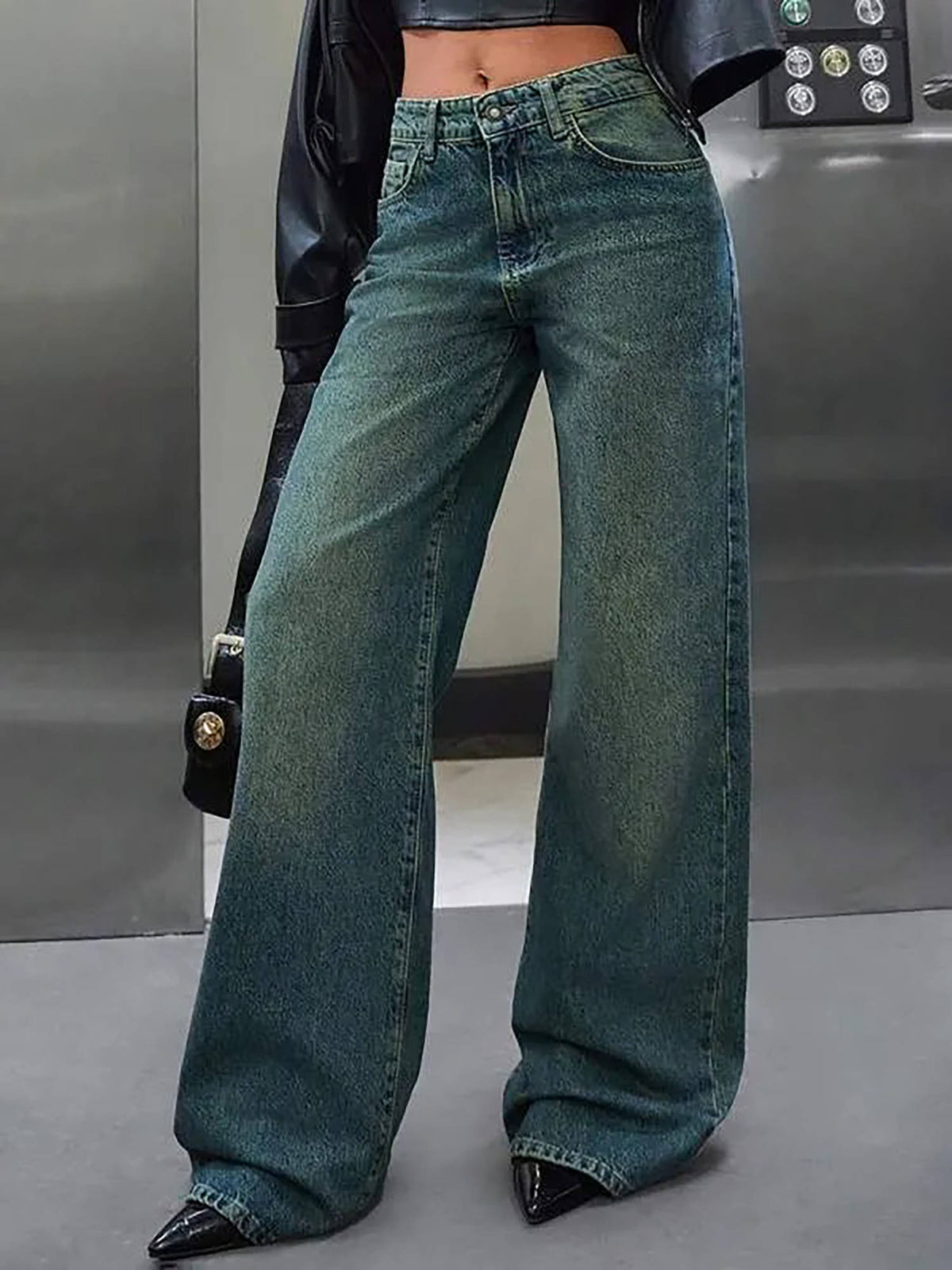 Shade Flow Wide Leg Jeans | WL90 - view 3