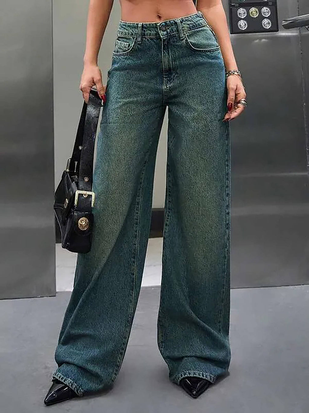 Shade Flow Wide Leg Jeans | WL90 - view 5