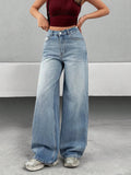 Bling Bleach Wide Leg Jeans | WL90 - view 1