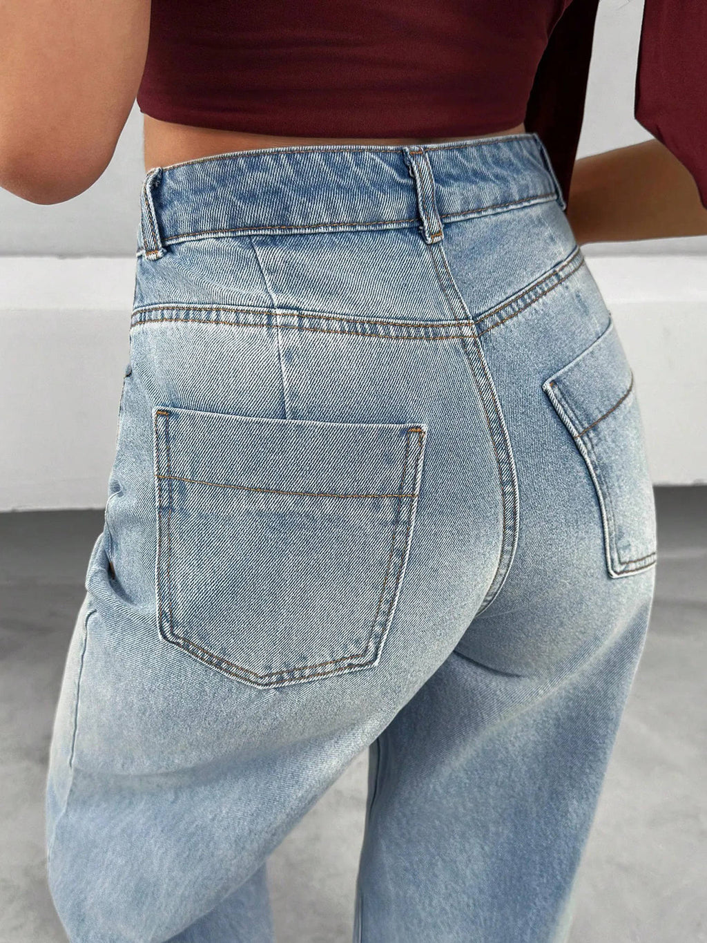 Bling Bleach Wide Leg Jeans | WL90 - view 2