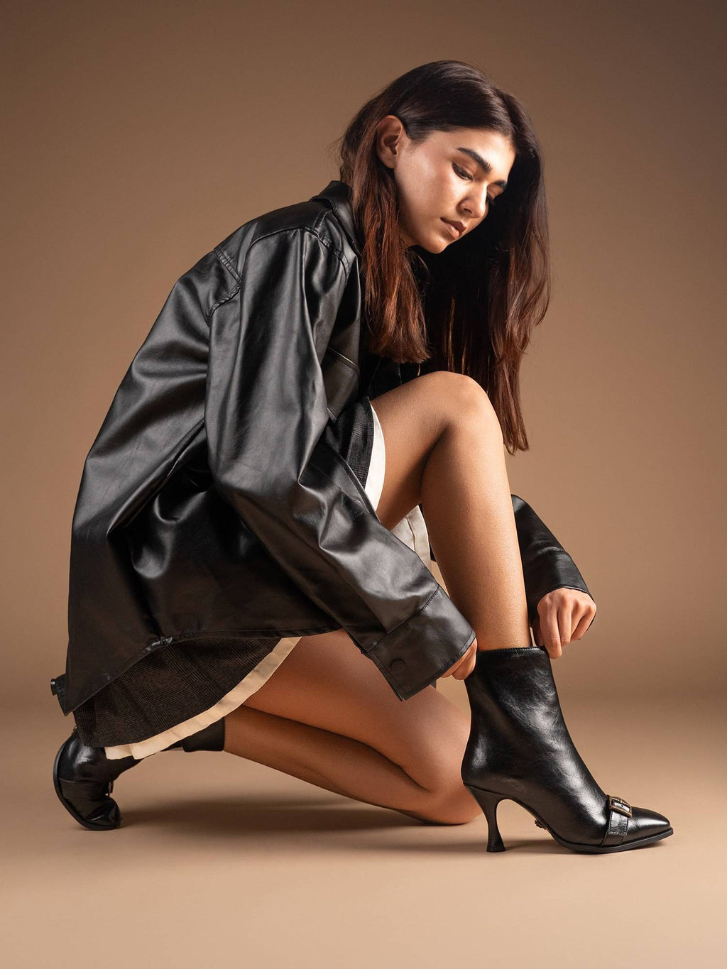 Women Hendrix Black Casual Boots | BT61 - view 5