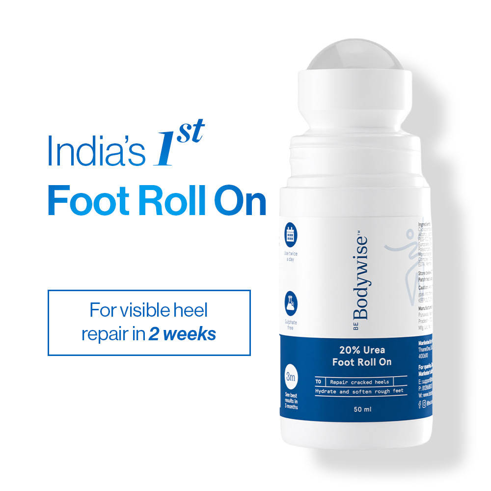 20% Urea Foot & Heel Roll On For Dry Feet & Cracked Heels With Urea & Lactic Acid | BWS9 - view 1