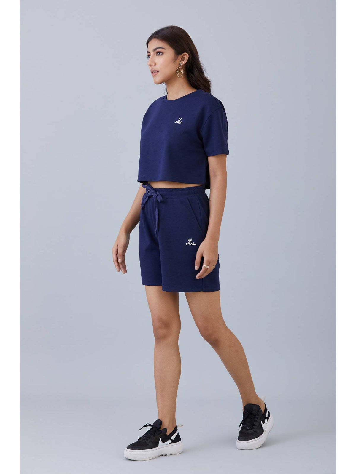 Relax Mode On Shorts Navy Blue - view 3