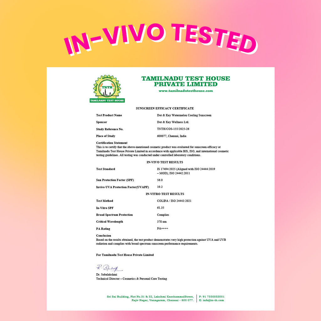 Watermelon Cooling Sunscreen SPF 50+ PA++++ With New-Age UV Filters