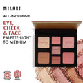 All-Inclusive Eye, Cheek & Face Palette-Light to Medium | E20 - view 1