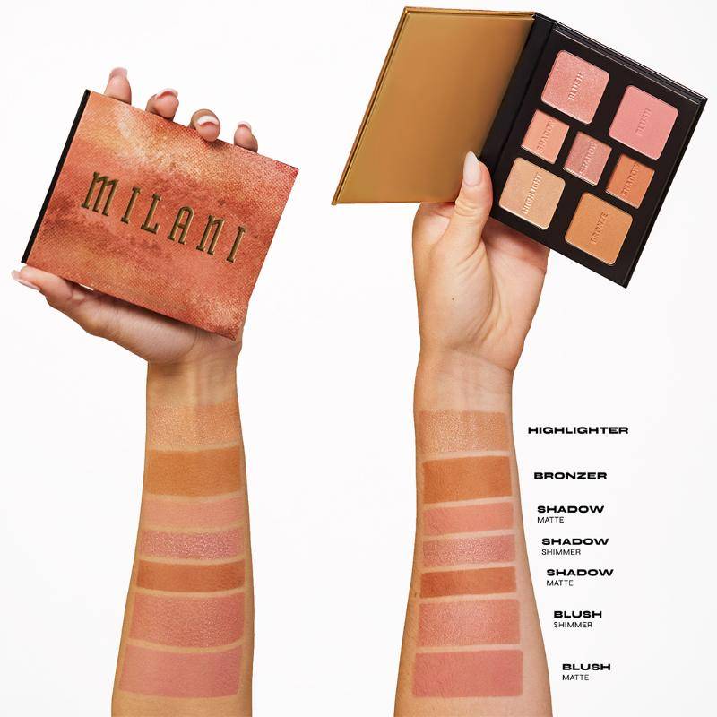 All-Inclusive Eye, Cheek & Face Palette-Light to Medium | E20 - view 5