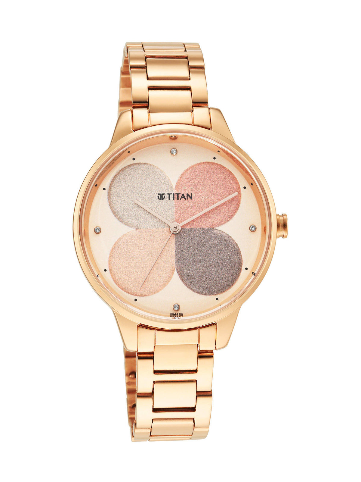 2648WM02-Rose Gold Dial Analog Watch for Women | W92 - view 1