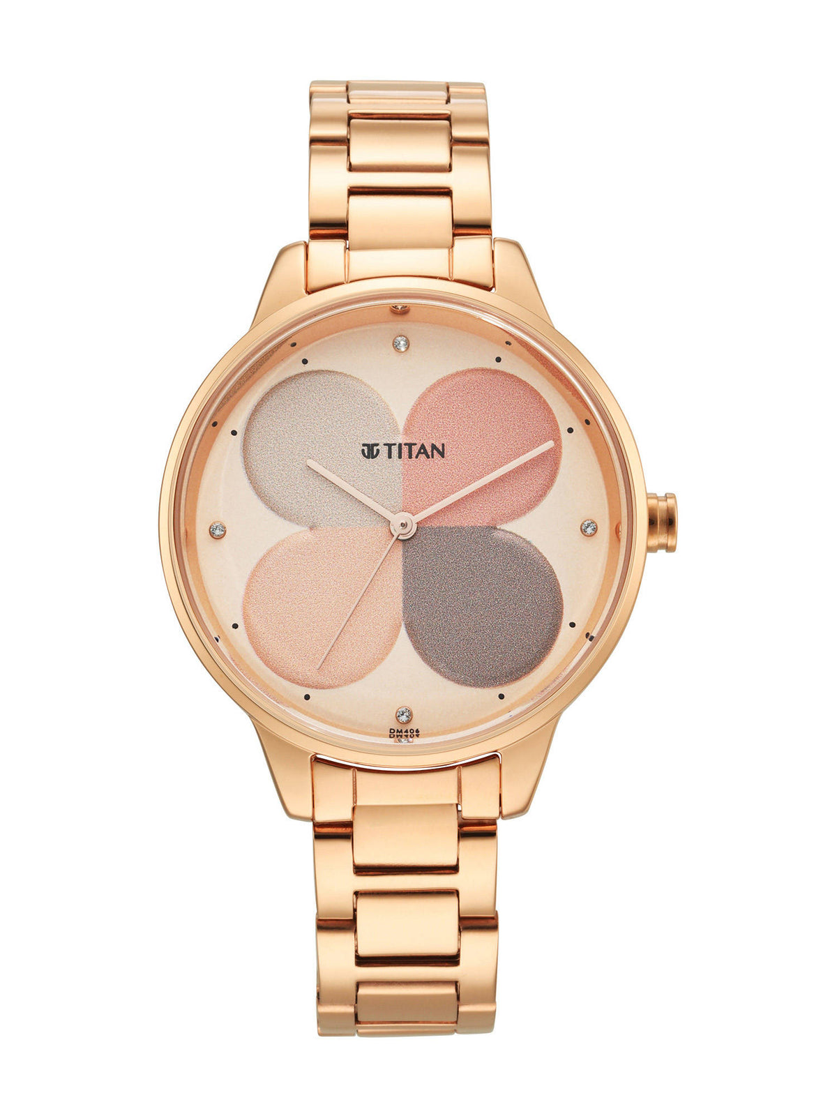 2648WM02-Rose Gold Dial Analog Watch for Women | W92 - view 2