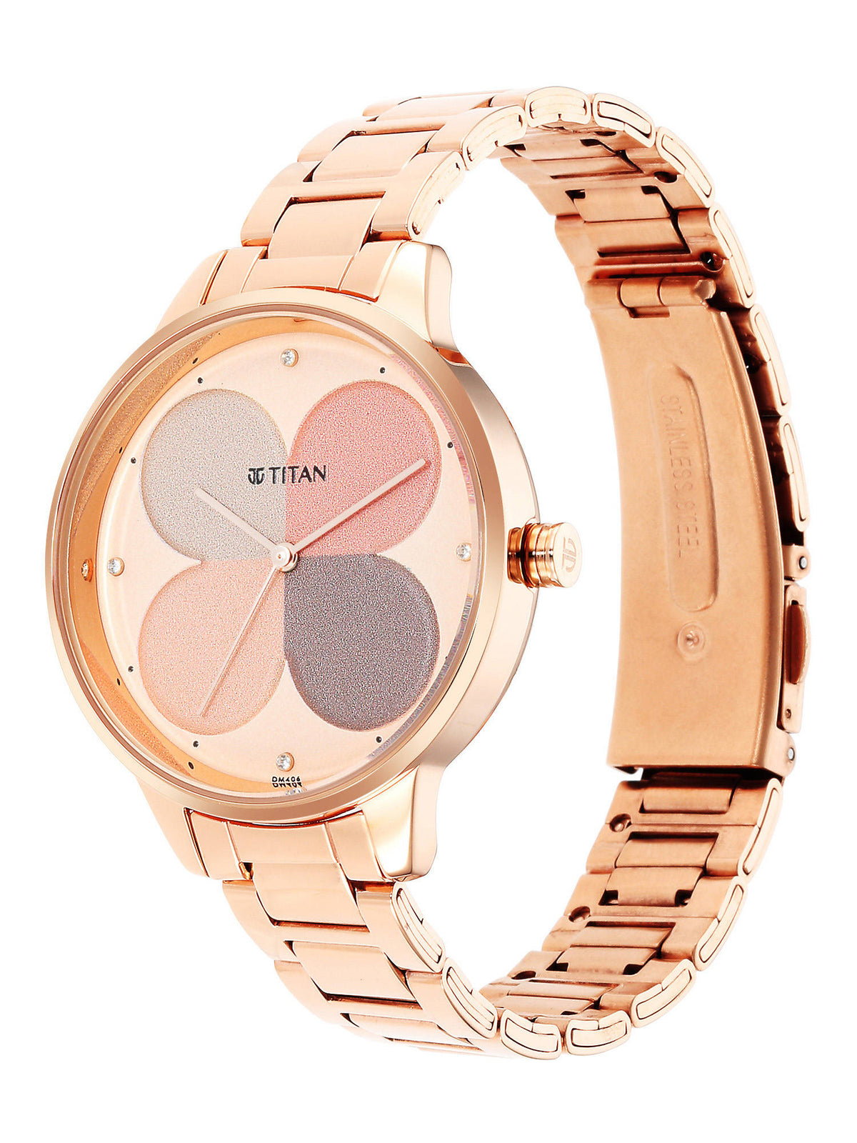 2648WM02-Rose Gold Dial Analog Watch for Women | W92 - view 3